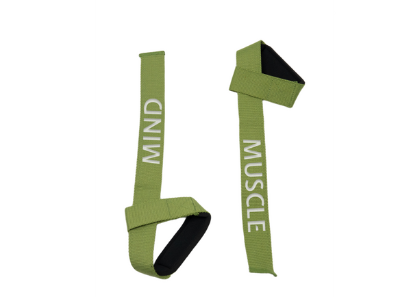 Mind & Muscle Lifting Straps - Khaki