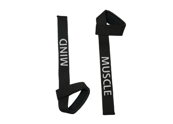 Mind & Muscle Lifting Straps - Black