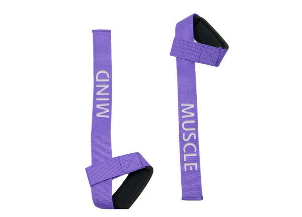 Mind & Muscle Lifting Straps - Purple